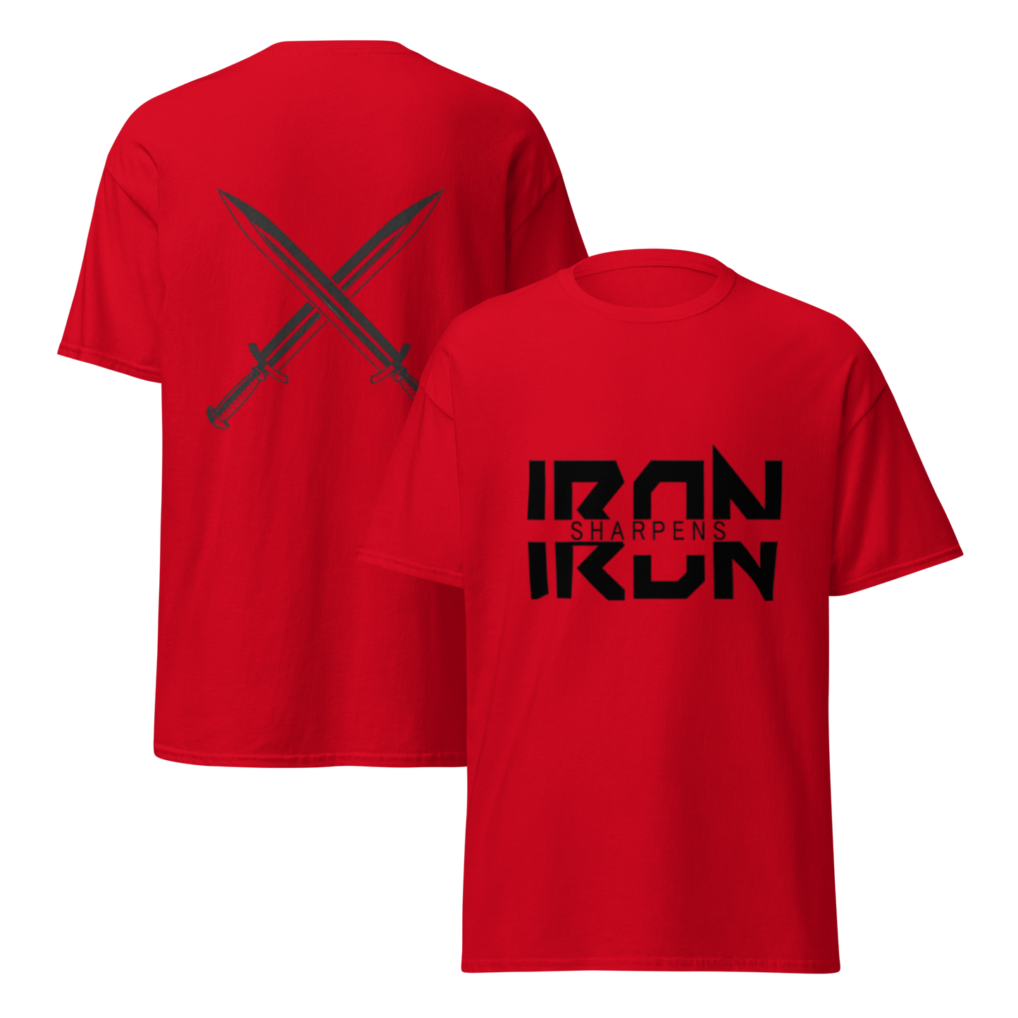 IRON SHARPENS IRON T-SHIRT